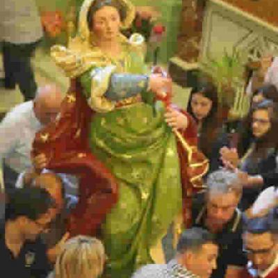 63 Traslazione Statua Santa Sinforosa
