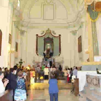 70 Reposizione Statua San Chirico