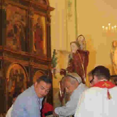 87 Reposizione Statua San Chirico