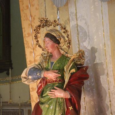64 Santa Sinforosa Sul Trono